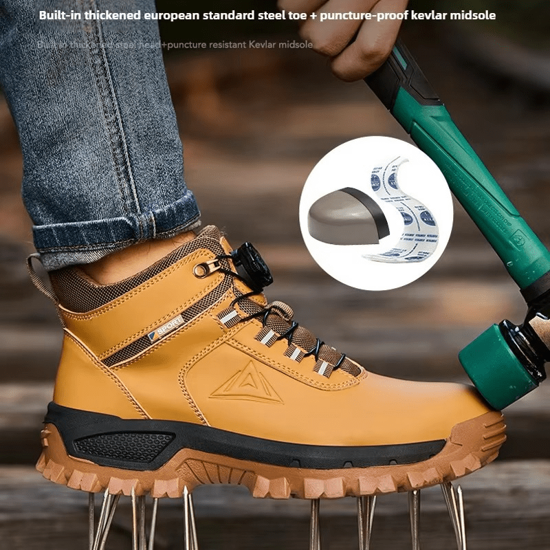 Forgeon - Waterproof Steel Toe Work Boots | Wear-Resistant