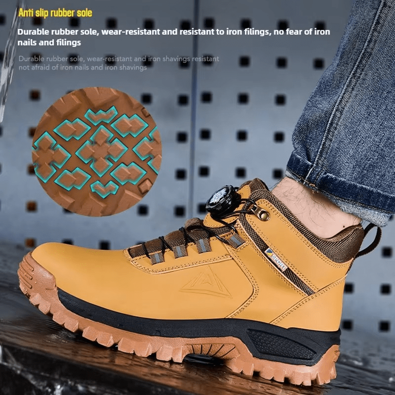 Forgeon - Waterproof Steel Toe Work Boots | Wear-Resistant