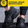 Gravik - Men's Steel Toe Work Shoes | Breathable Comfort
