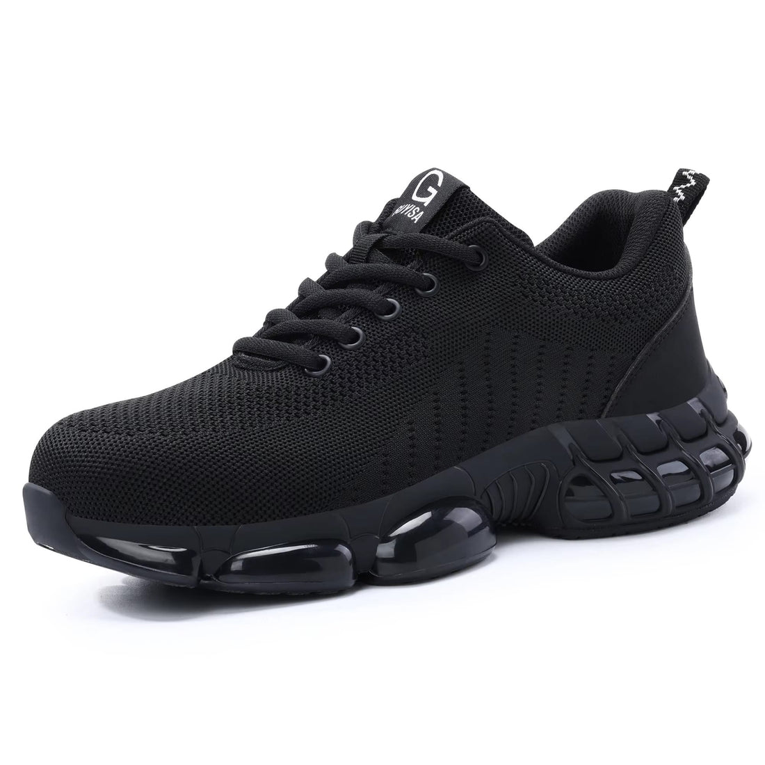 Gravik - Men's Steel Toe Work Shoes | Breathable Comfort