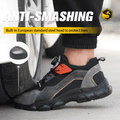 Gravok - Men's Steel Toe Work Shoes | Knob Lacing System