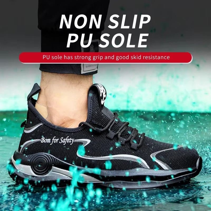 Gravshield - Men's Steel Toe Work Shoes | Comfortable Fit