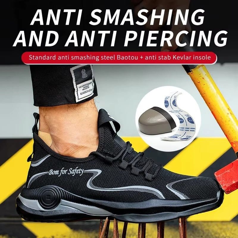 Gravshield - Men's Steel Toe Work Shoes | Comfortable Fit