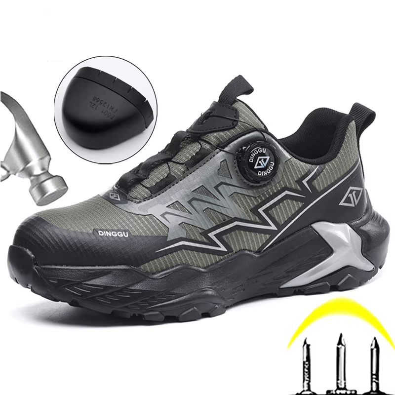 Greylock - Steel Toe Work Sneakers | Non-Slip Security