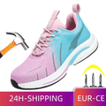 Grivex - - Woman's Steel Toe Work Boots | Comfortable