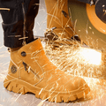 Hardrock - Waterproof Steel Toe Work Boots | Side Zipper Protection