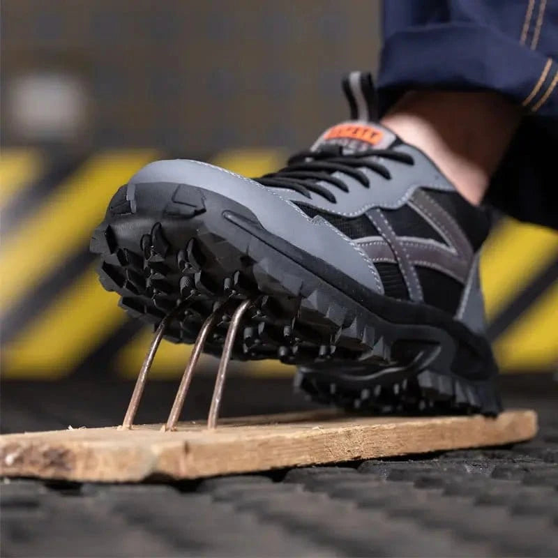 Hardtrail - Men's Steel Toe Work Shoes | Slip Resistant