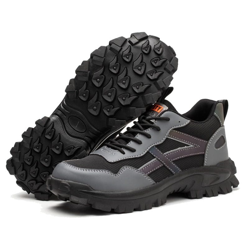 Hardtrail - Men's Steel Toe Work Shoes | Slip Resistant