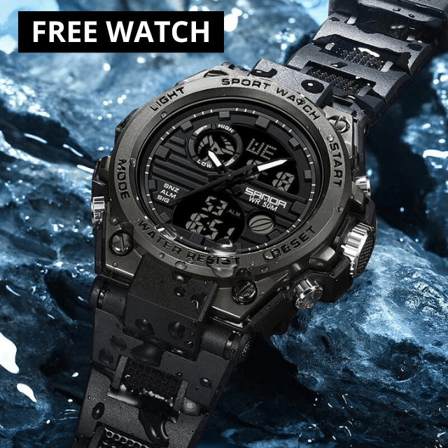 Invictus Work Pants + GIFT: Military Watch