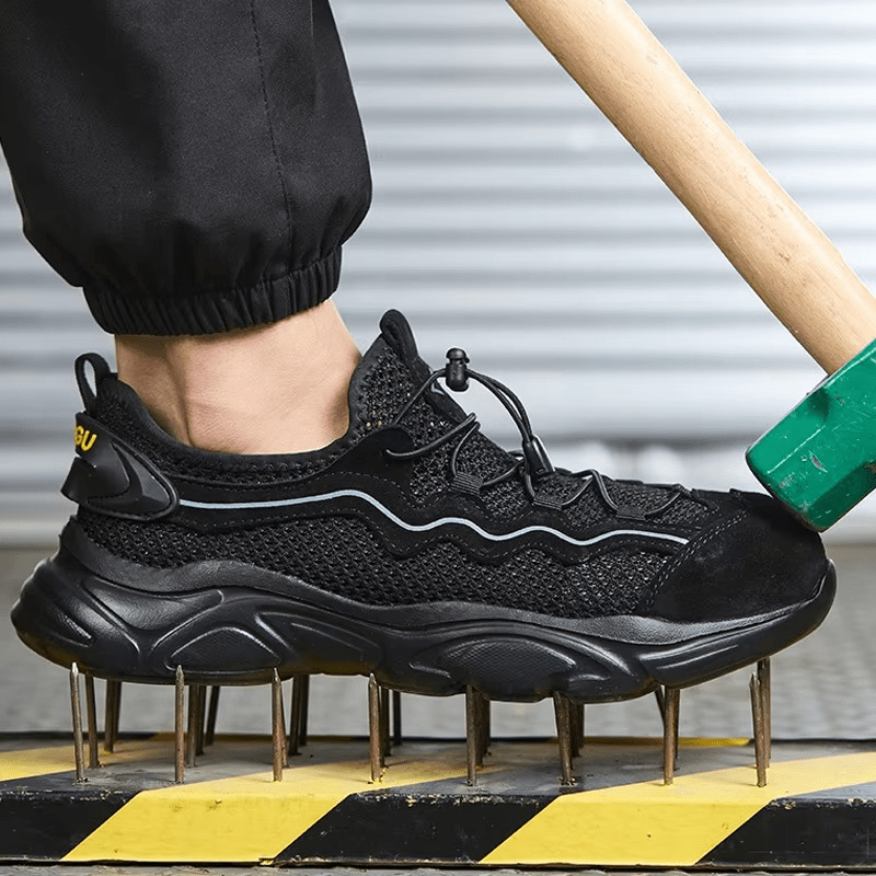 Ironby - Breathable Steel Toe Work Shoes | Wear-Resistant