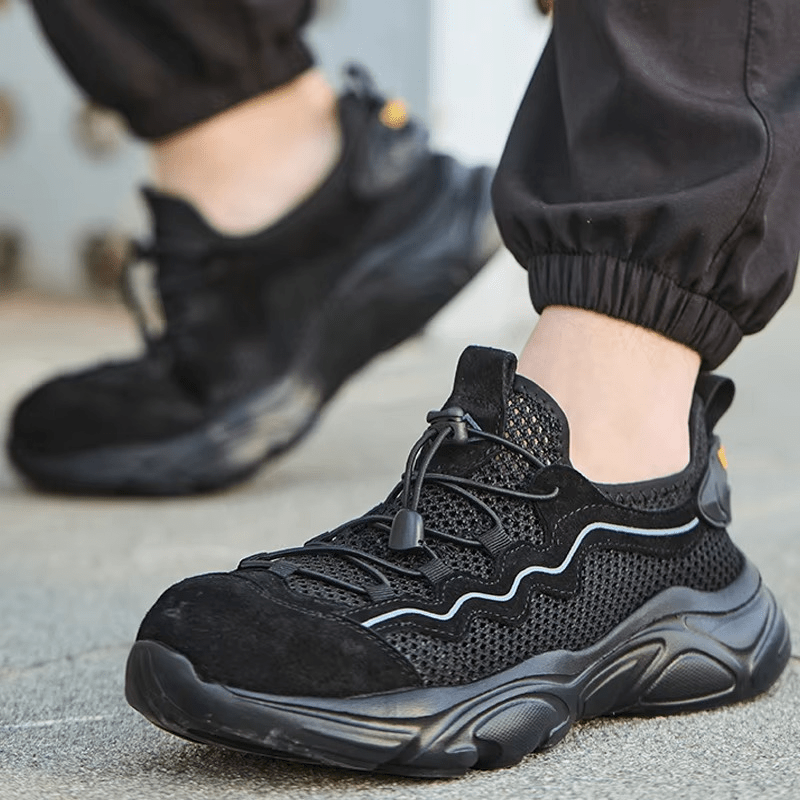 Ironby - Breathable Steel Toe Work Shoes | Wear-Resistant