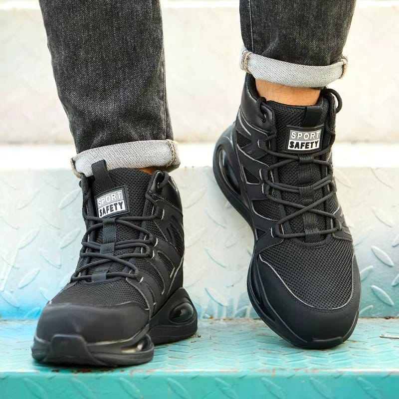 Ironcrest - Men's Steel Toe Work Boots | Cushioned Comfort