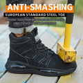 Ironcrest - Men's Steel Toe Work Boots | Cushioned Comfort