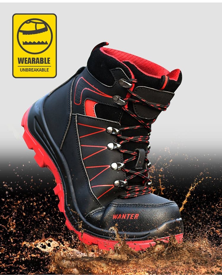 IronGuard - Men's Steel Toe Work Boots | Durable Design