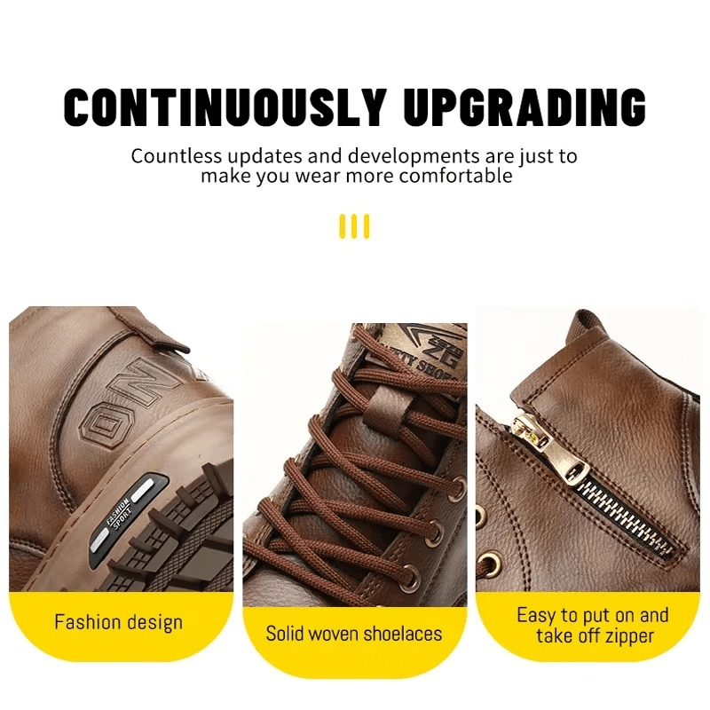 Ironvault - Men's Safety Work Boots | Comfortable Fit