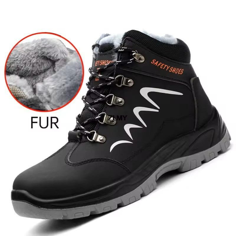 Kolvar - Men's Steel Toe Work Boots | Rubber Sole