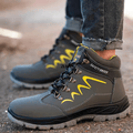 Kolvar - Men's Steel Toe Work Boots | Rubber Sole