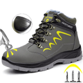 Kolvar - Men's Steel Toe Work Boots | Rubber Sole