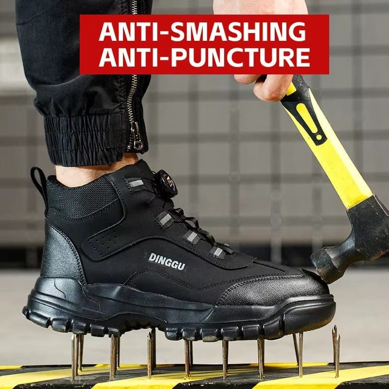 Kravel - Men's Steel Toe Work Boots | Durable Design