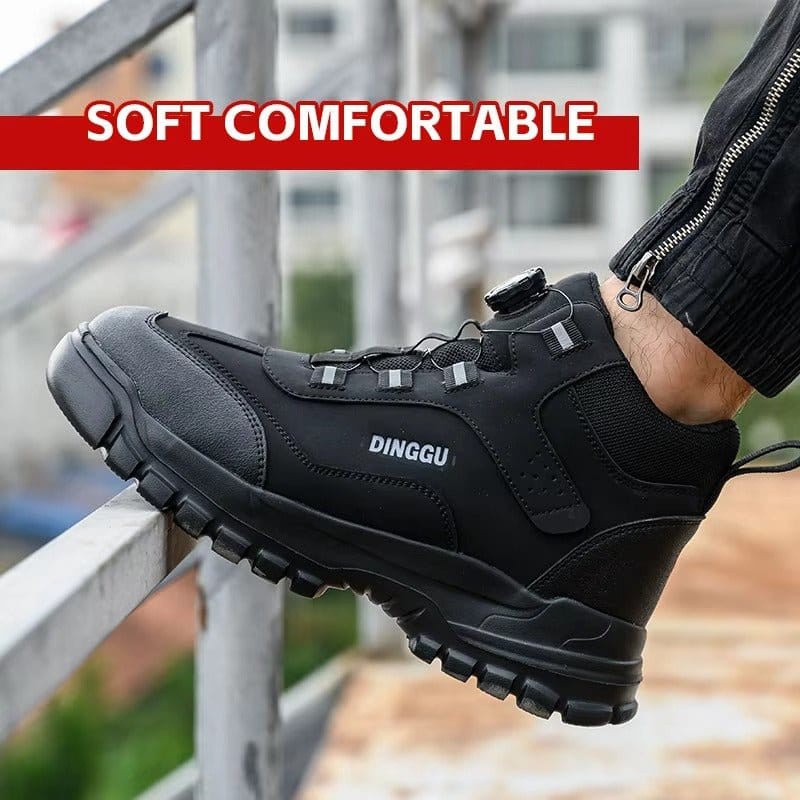 Kravel - Men's Steel Toe Work Boots | Durable Design