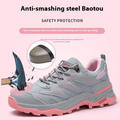 Kravix - Woman's Steel Toe Work Boots | Slip Resistant