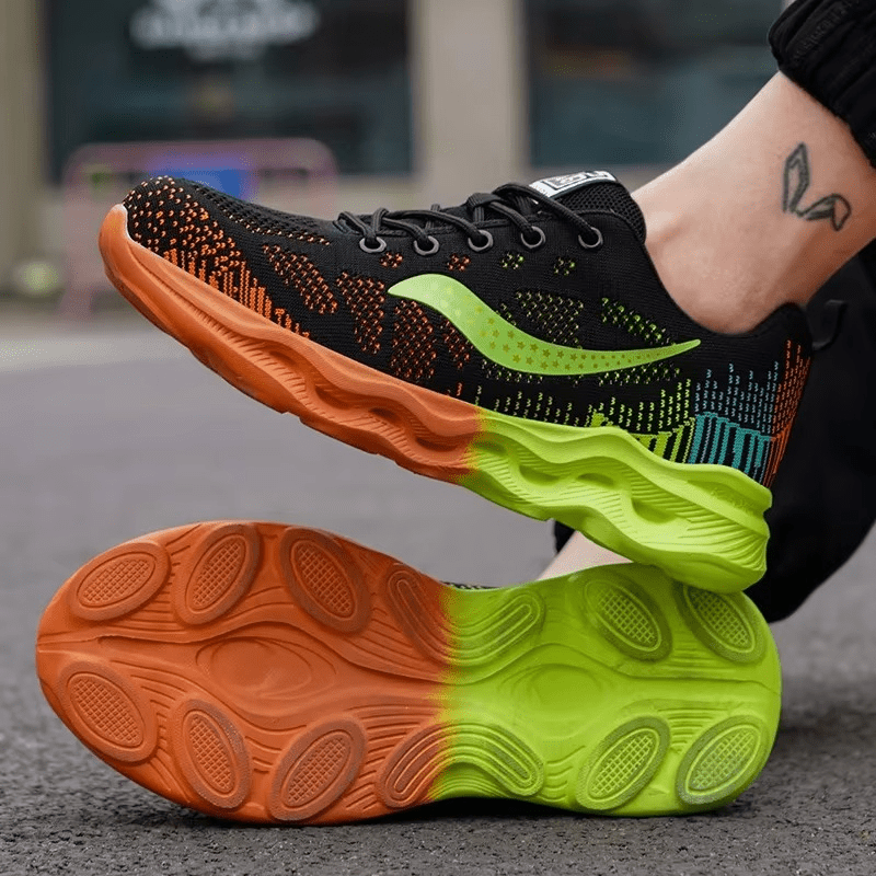 Kravon - Men's Steel Toe Work Shoes | Shock Absorbing