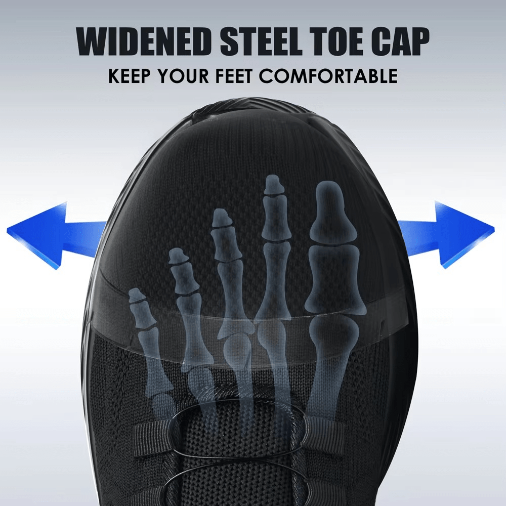 Lawson - Steel Toe Work Sneakers | Air Cushion Comfort