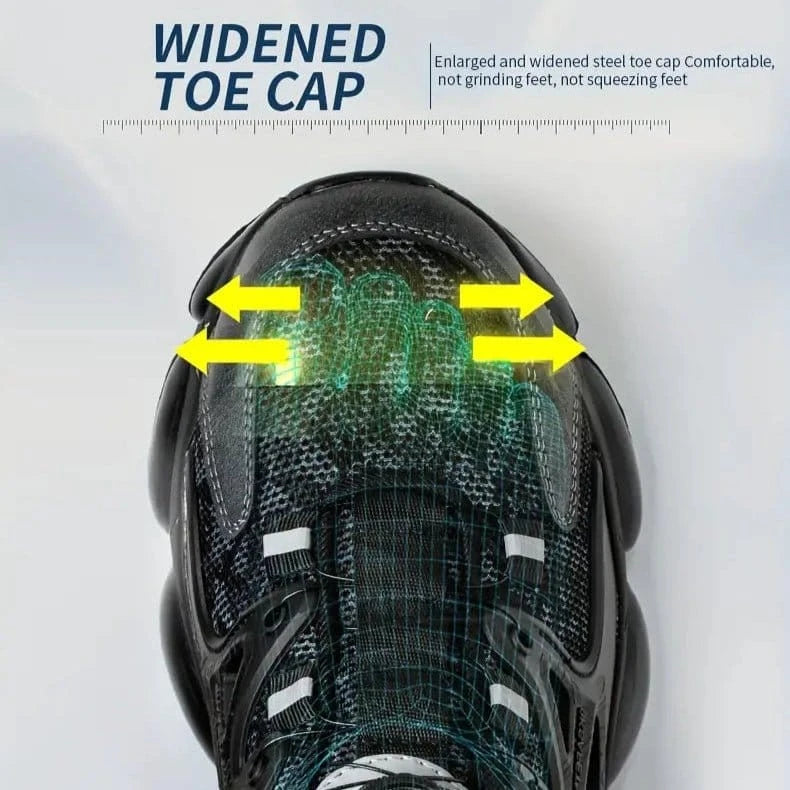 Marverick Steel Toe - Men's Safety Work Shoes | Non Slip