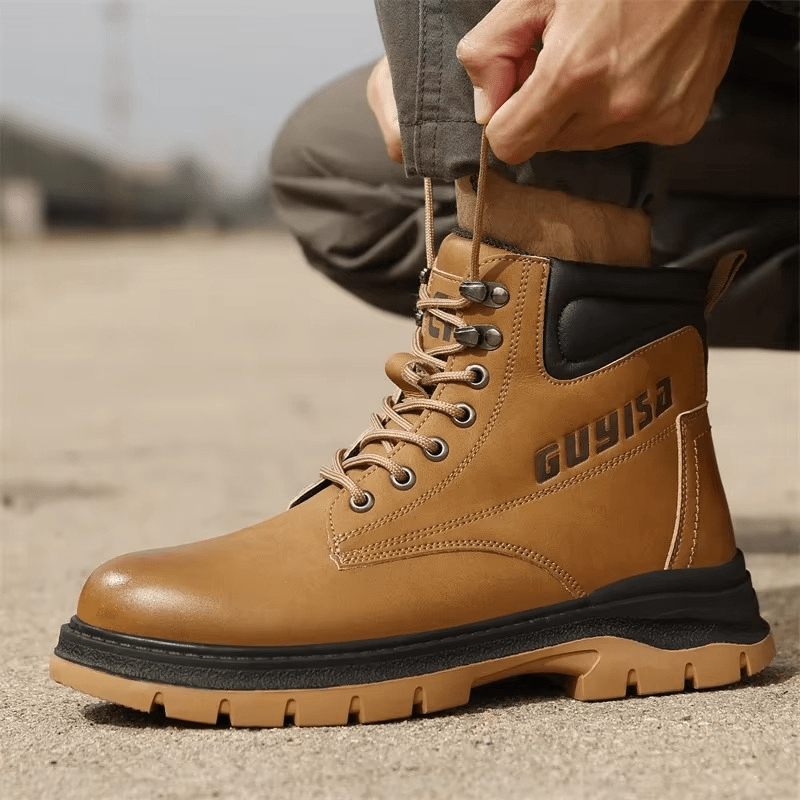 Mordrex - Men's Steel Toe Work Boots | Comfortable Fit