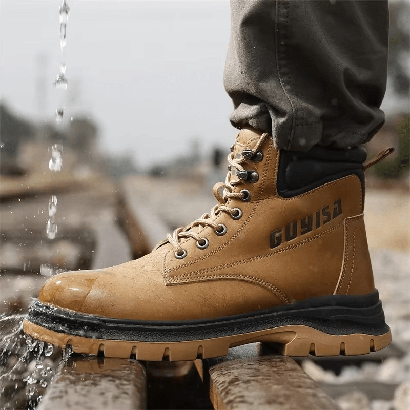 Mordrex - Men's Steel Toe Work Boots | Comfortable Fit