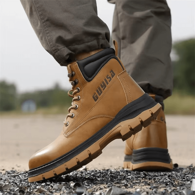 Mordrex - Men's Steel Toe Work Boots | Comfortable Fit