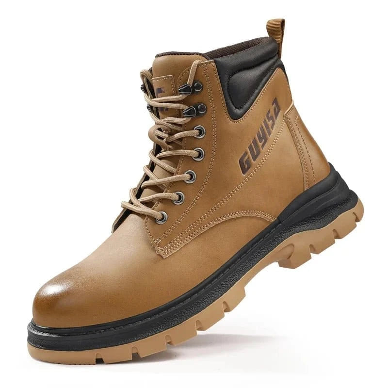 Mordrex - Men's Steel Toe Work Boots | Comfortable Fit