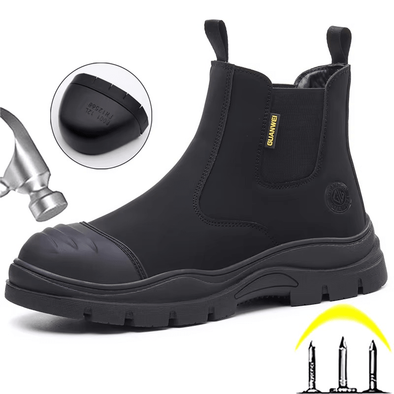 Norvik - Men's Chelsea Safety Boots | Puncture Proof