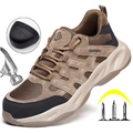 Oakren - Men's Steel Toe Work Boots | Anti-Puncture Protection