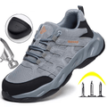 Oakren - Men's Steel Toe Work Boots | Anti-Puncture Protection