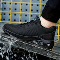 Orion - Men's Black Safety Work Shoes | Lightweight