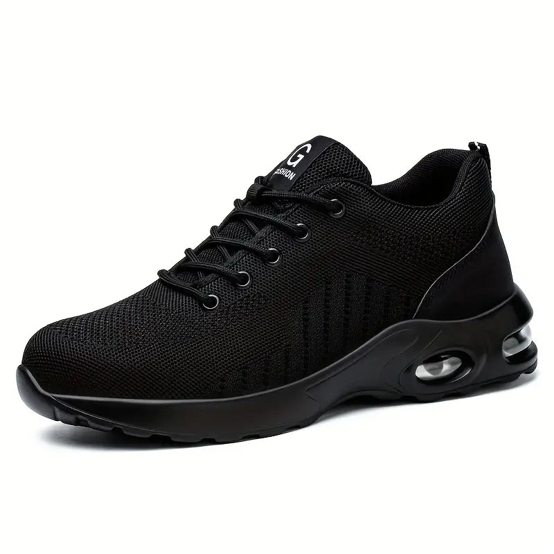 Orion - Men's Black Safety Work Shoes | Lightweight