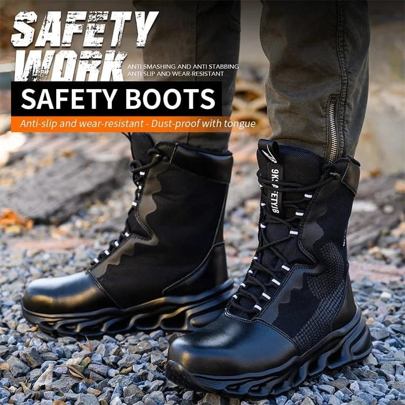 PeakForge - Men's Steel Toe Work Boots | Durable Design