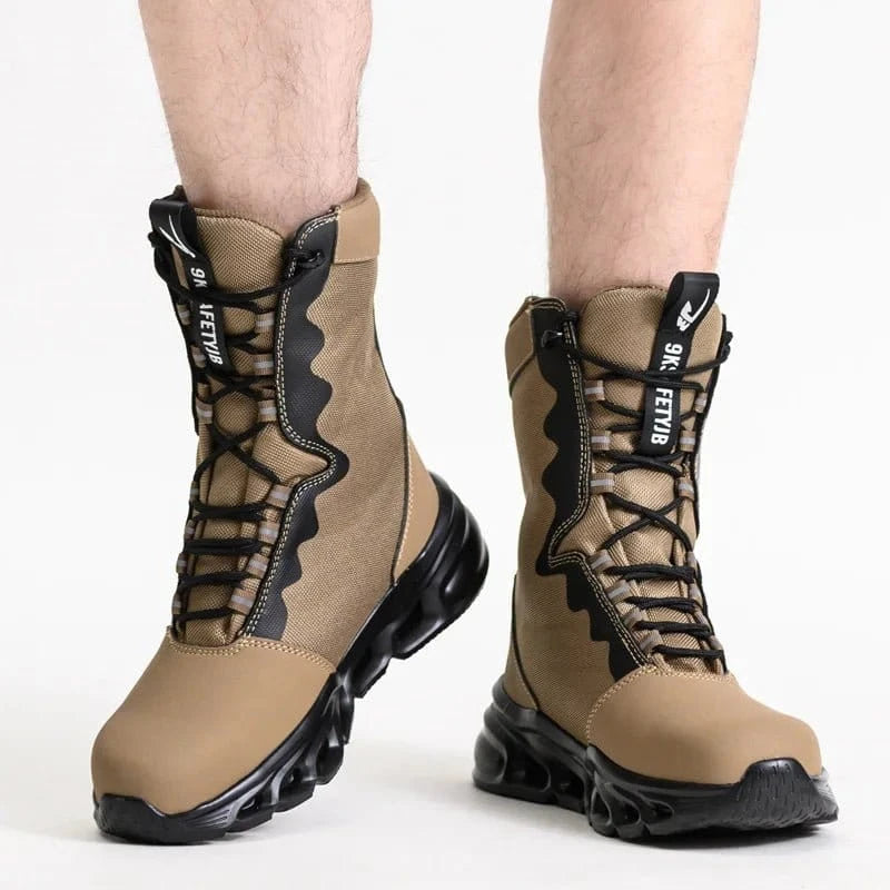 PeakForge - Men's Steel Toe Work Boots | Durable Design