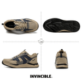 PowerGrip - Men's Steel Toe Work Shoes | Comfortable Fit