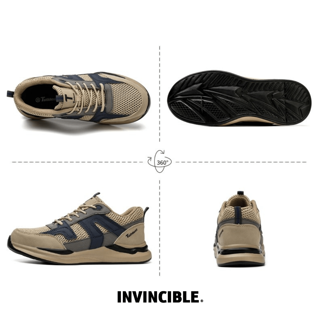 PowerGrip - Men's Steel Toe Work Shoes | Comfortable Fit