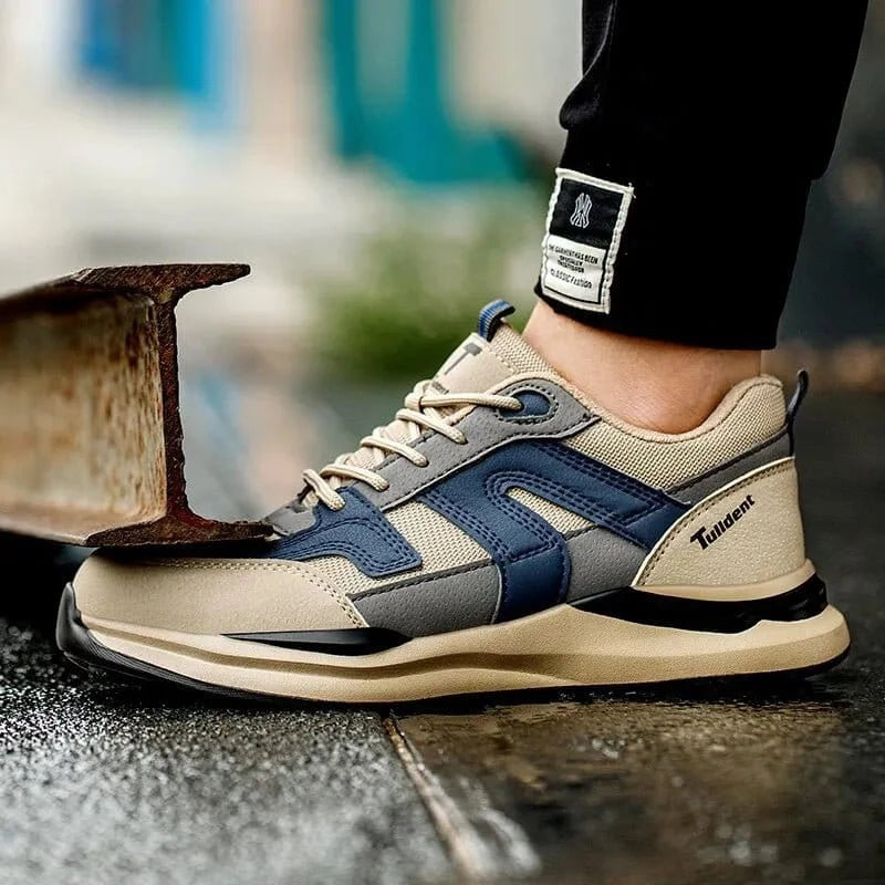 PowerGrip - Men's Steel Toe Work Shoes | Comfortable Fit