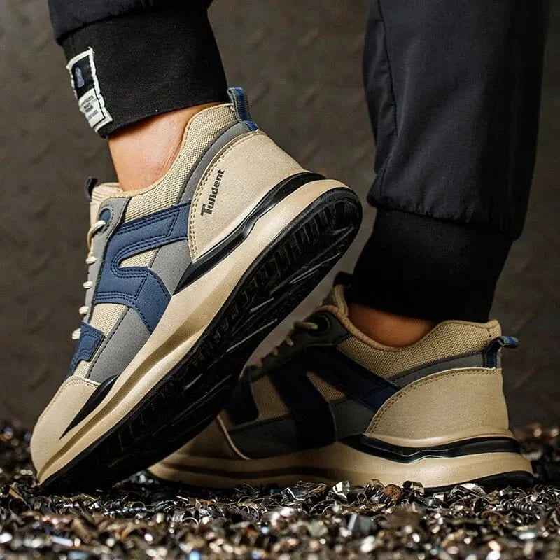 PowerGrip - Men's Steel Toe Work Shoes | Comfortable Fit