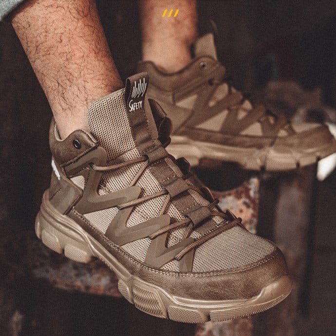 Protex - Men's Steel Toe Work Boots | All-Day Comfort