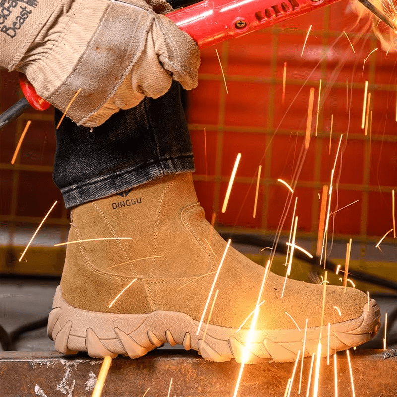 Rockford - Men's Welding Safety Boots | Side Zipper Protection