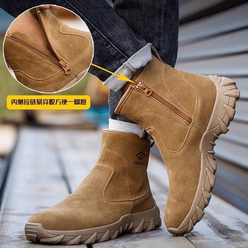 Rockford - Men's Welding Safety Boots | Side Zipper Protection