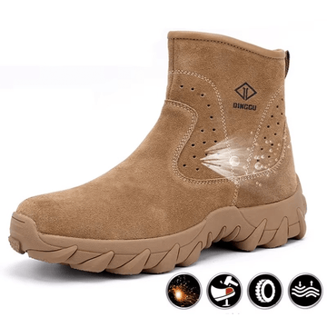 Rockford - Men's Welding Safety Boots | Side Zipper Protection