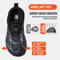 Rockwell - Breathable Steel Toe Work Sneakers | Rotating Fit
