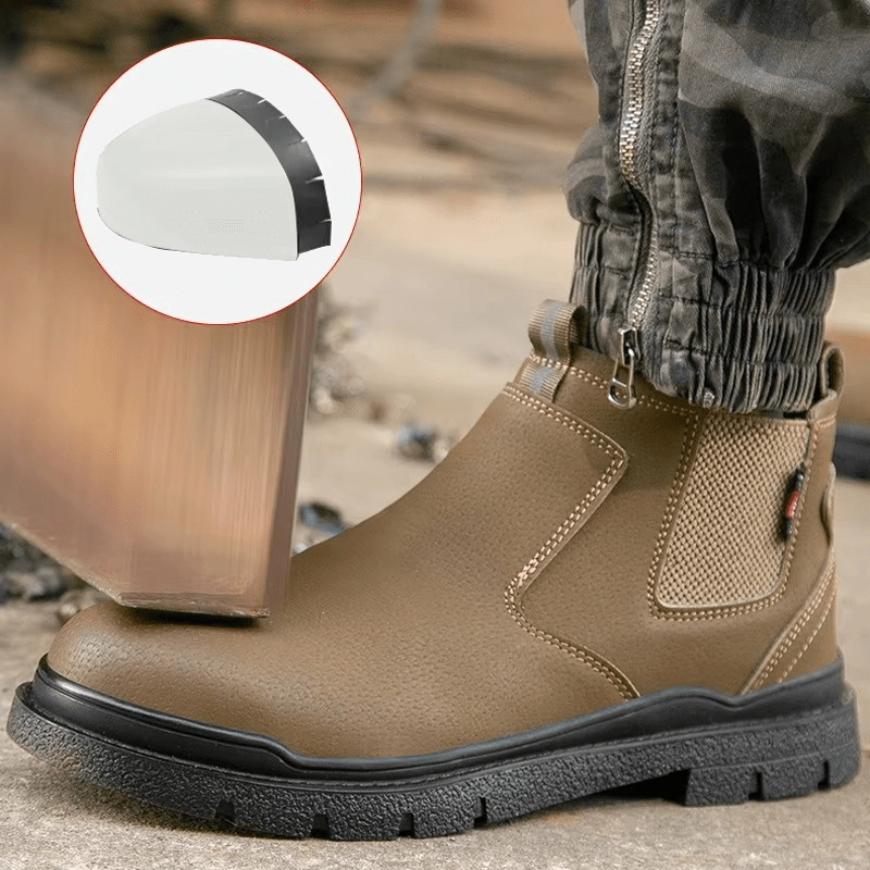 Rowen - Men's Steel Toe Welding Boots | Anti-Puncture