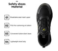 Safety JB - Men's Steel Toe Work Shoes | Durable Sole